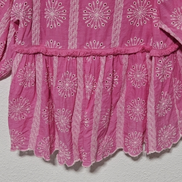 Umgee embroidered babydoll style size medium boho style - Picture 12 of 13